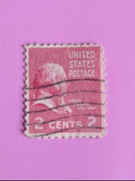 美國(第2任)1797-1801年「總統-約翰亞當斯」2¢郵票