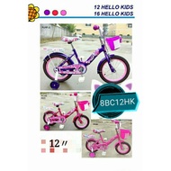 Hello Kitty bicycle 12&amp;16 ( basikal budak size 12 &amp; 16 )