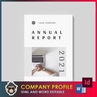 Annual Report | MS Word & Indesign