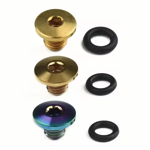 Bike Bicycle Bleed Screw & O-Ring For-Shimano XT SLXZeeDeore & LXBicycleHydraulicDiscBikeAccessories