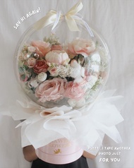 Bunga Balon Bunga Hadiah Bunga Buket Rangkai Bertahan Selamanya