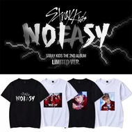 Stray Kids T-shirt No Easy Oversize Stray Kids KPop Member T-shirt Straykids Wego Jumbo XXL shirt