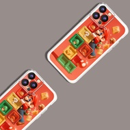 Crystal Clear Super Mario Cute Phone Care For iphone 15 16 pro max 12 13 14