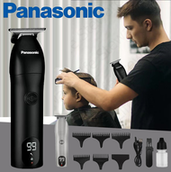 (รับประกัน 3 ปี）Panasonicปัตตาเลี่ยนตัดผมไฟฟ้า hair clipper LED แจกฟรี 9 รายการ LK-1922 หน้าจอแสดงผล เหมาะสำหรับทุกคน ปัตตาเลี่ยนตัดผมอเ