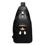 Mens chest bag crossbody bag Mens phone bag Commute bag Travel small bag mens bag
