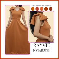 ◎    Civil Wedding Dress Ninang Dress Formal Dress Taytay Supplier Rayvie Balloon Cut Bridesmaid D