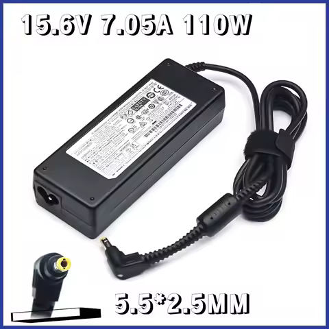 15.6V 7.05A CF-AA5713A CF-AA5713A M1 CF-AA5713A2E Adpater Charger for Panasonic CF-31 CF-52 CF-53 Po