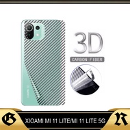 PROMO Garskin Skin Carbon XIAOMI MI 11 LITE XIAOMI MI 11 LITE 5G Skin Carbon Pelindung Belakang