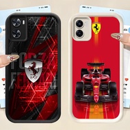 YS-53 Ferrari Car Shockproof Casing for OPPO A57 A36 A57e A57s A96 A77s A77 A76 Realme 9i C33