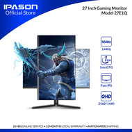 KOORUI 27E1QA (Powered by HKC)  27" QHD Gaming Monitor 144 Hz, VA, 1ms, DCI-P3 90% Color // KOORUI 2