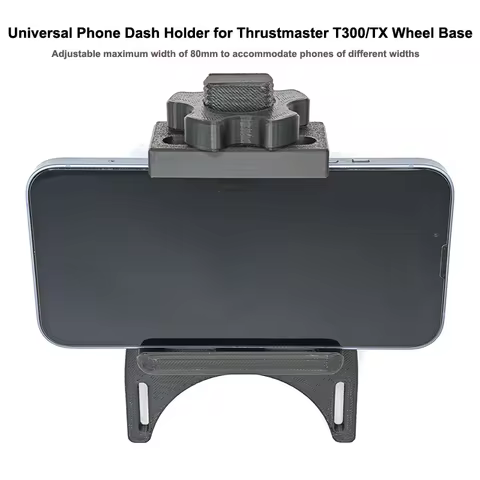 For Thrustmaster T300RS / TX / T300RS GT Wheel Base Universal Phone Dash Holder