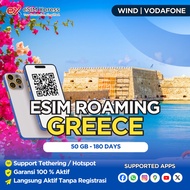 eSIM Yunani 50 GB Data | 180 Hari | eSIM Roaming | eSIM Travel Greece