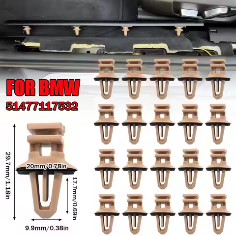Sill Door Entrance Trims Clips 10mm Interior Clip Fasteners 51477117532 for BMW 1 2 3 4 5 6 Series E