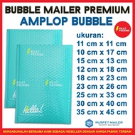 PREMIUM BUBBLE ENVELOPE - BUBBLE MAILER - POLYBUBBLE PACKING HELLO TOSCA SINGLE