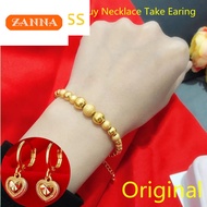 emas 916 original gold bracelet dangdang ladies happiness bracelet lucky bracelet blessing couple br