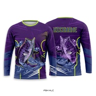 Fishing Jersey Long Sleeve Full Printing Premium 3R FSH HLC