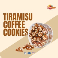 【Syokbites】 Tiramisu Coffee Halal Cookies Biskut Tiramisu Biscuit Kuih Raya 300gm+-