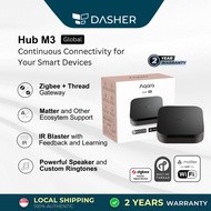 【Global Version】 Aqara Hub M3 / M2 Speaker 360 IR USB Ethernet ZigBee 128 Devices Homekit Alarm Goog