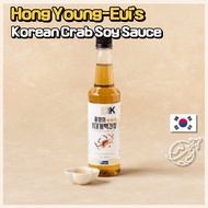 Korean Crab Soy Sauce-Hong Young-Eui's Red Snow Crab White Fish Soy Sauce 500ml Multipurpose Cooking
