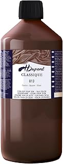 H DUPONT DU0601000813C - Peinture Sur Soie Classique Castor N°813 - Pot De 1 L - Colourants acides p