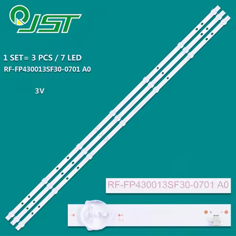 3pcs LED L43M6-6ARG L43M7-EA L43M7-EARU L43M8-AFRU RF-FP430013SF30-0701 A0 A1 RF-FP430012SF30-0701 7