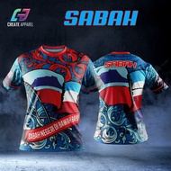 2021 -2022CREATE APPAREL / JERSI SABAH / BAJU SABAH / BAJU SUKAN / BAJU OUTDOOR