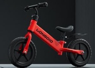 RUN2FREE - 兒童無腳踏平衡車/滑步車(14吋發泡輪車胎適合身高95-130cm) - 紅色