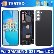 Tested S21 Plus For Samsung For S21+ 5G G996B G996U G996W LCD Display Touch Screen Digitizer Assembl