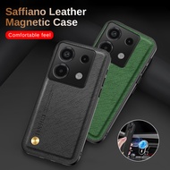 Poko Little Xiaomi Redmi Note 13 Pro Plus 5G Case Leather Texture Phone Cover For Redmi Note 13 Redmi Note 13 Pro 4G 5G Camera Protection Back Shell Fundas