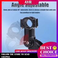 AYR Aluminum alloy stem negative stem folding bike negative stem accessories mtb andlebar bike stem