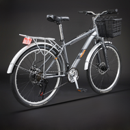 Phoenix Mountain Bike Lightweight Shock Absorbing Mens Bicycle Commuter Student Friendly Double Disc