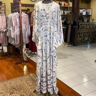 Ivory Dress DP Studio by Dian Pelangi LIMITED EDITION Busana Muslim Maxi Gamis Abaya Kaftan Gaun Out