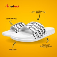 Redknot Enlarge White - Cheap Unisex Men's Slipper Sandals