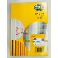 Hella Germany Volkswagen Golf VII MK7 Jetta Beetle Tiguan 1.4 TSI Engine Air Filter 04E129620, 04E 1