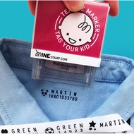 ORIGINAL COLOP Mine Stamp Textile Fabric Name Stamp Marker , Cop Baju