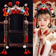 Ancient Style Headdress Chinese Style Hair Accessories Hanfu Hair Crown Hair Accessories Hair Clip A