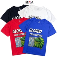 Áo thun COTTON cho bé TUNG TUNG ART4 size từ 7 - 60kg 4 màu áo 95% Cotton 5% Spandex áo thun cotton