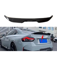 ABS Gloss Black Rear Trunk Spoiler Wing For 2021-2023 BMW 2 Series G42 Coupe