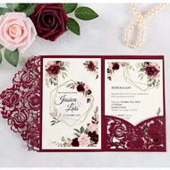 4x6inches WEDDING INVITATIONS CARD •SENSUI•