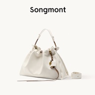 Songmont Small Gather Bag Set Nappa Leather Drawstring Tote Bag CrossBody Bag for Women
