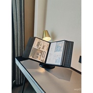 Loose-leaf Workshop Table Recipe Stand Photo Album Desktop Card Display Stand Rotating a4 File File 