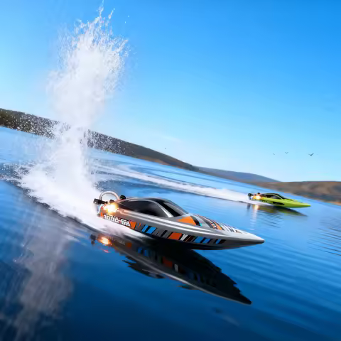22.8Inches UDI R/C UDI018 Large RC Speed Boat 2.4G 4WD 40-45km/h Remote Control Brushless Watercraft