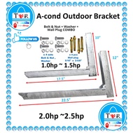 Aircond Outdoor Bracket 1.0hp, 1.5hp, 2.0hp, 2.5hp, 3.0hp COMBO SET