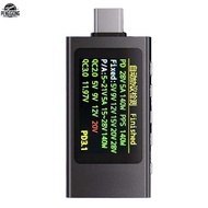 PENGGONG เครื่องทดสอบชนิด C KWSX1โวลต์มิเตอร์แอมมิเตอร์พร้อม12A ตรวจจับโปรโตคอลชาร์จเร็ว