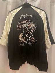 FR2 和風刺繡外套 前後刺繡 L Size