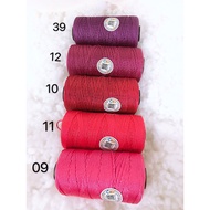 合股线 nylon yarn READY STOCK (MALAYSIA) Nylon Yarn suitable for crochet bag/ nylon yarn / benang kait 