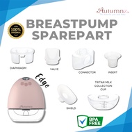 Autumnz - Edge Wearable BreastPump Sparepart (CUP /DIAPHRAGM/SHIELD/CONNECTOR)