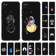 Soft Phone Case For Xiaomi Redmi Note 9 Pro Silicone Pattern Back Cover For Xiaomi Redmi Note 10 8 Pro 8T Full Protectiv