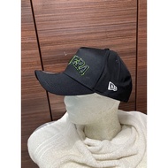 NE 9 Forty A Jepun NE Big Cap Neon Lime Black Logo Black Baseball Cap Snapback Adjustable