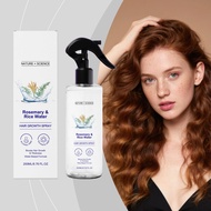 200ml Lightweight Rosemary Rice Water Hair Spray – Water-Based Formula for Growth, Thickness, Nouris